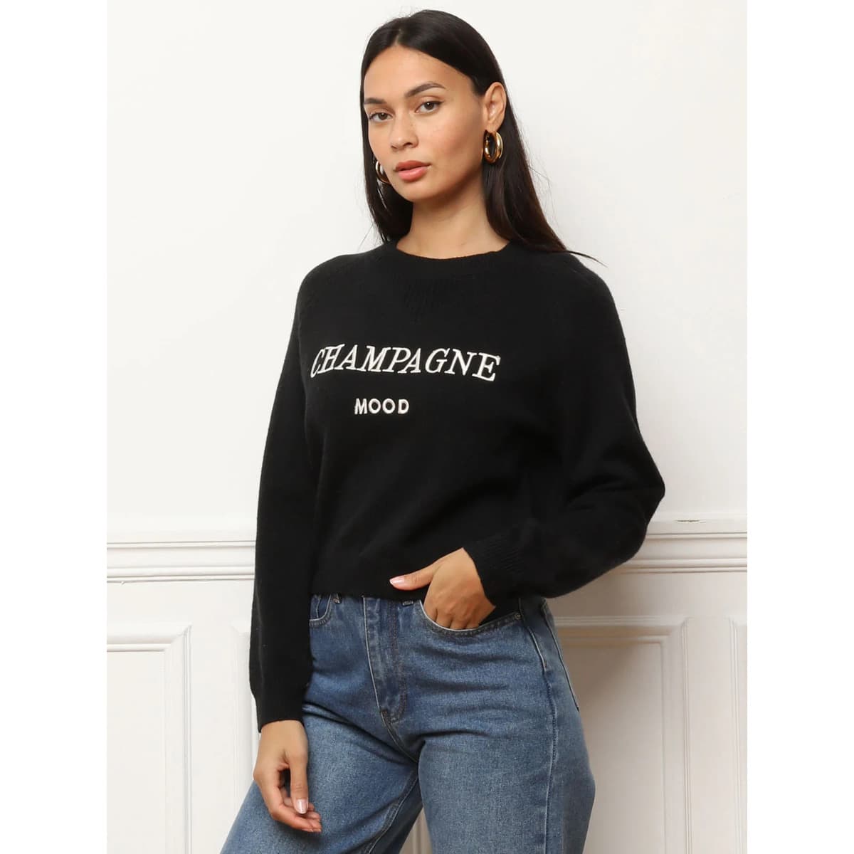 Women's Sweaters La Modeuse Black