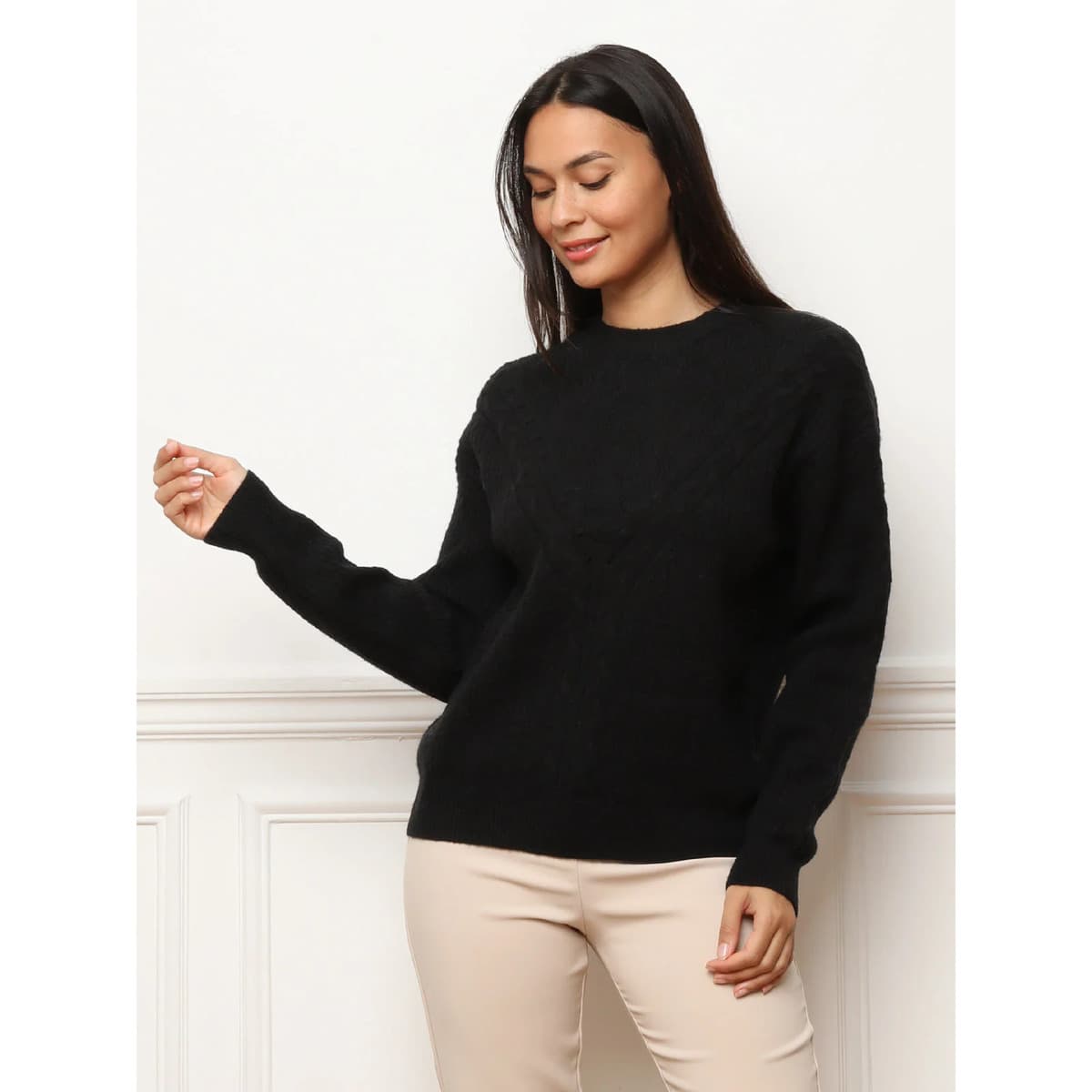 Women's Sweaters La Modeuse Black