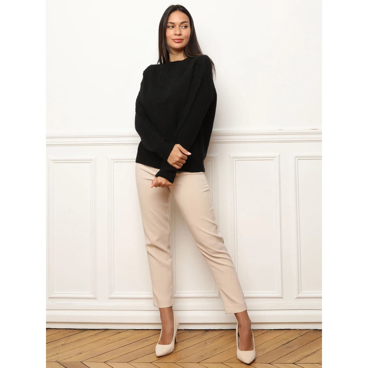 Women's Sweaters La Modeuse Black