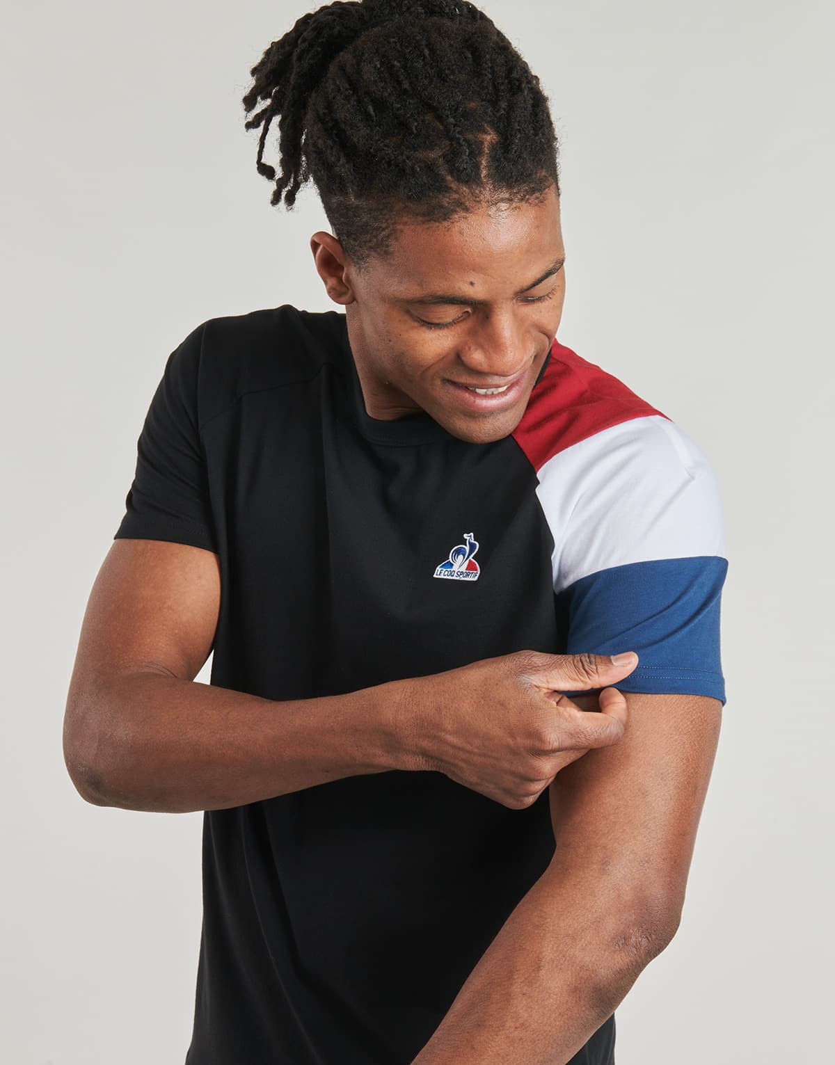 Men's Sports T-Shirts Le Coq Sportif Black