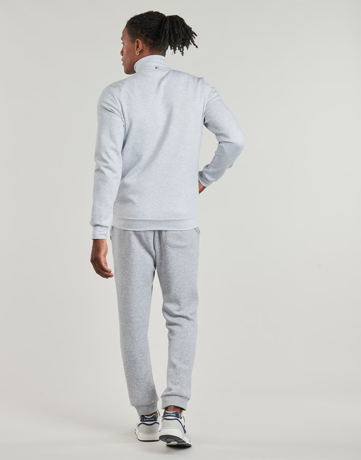 Men's Cardigans Le Coq Sportif Gray