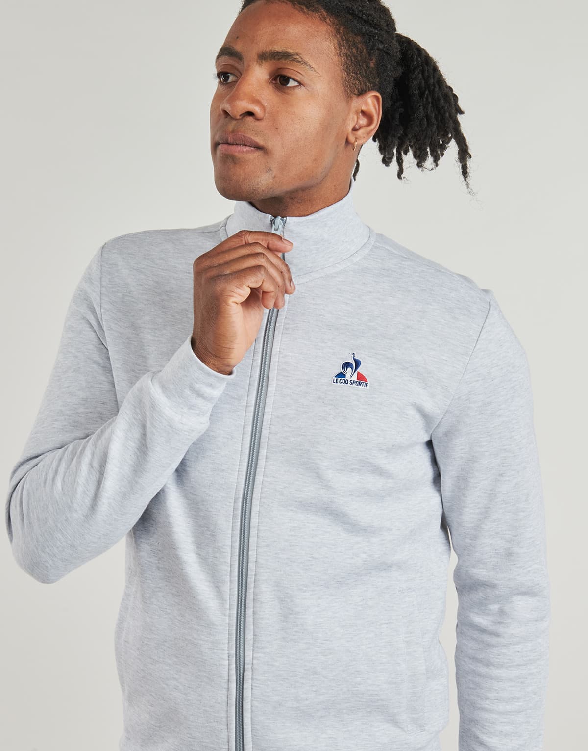 Men's Cardigans Le Coq Sportif Gray