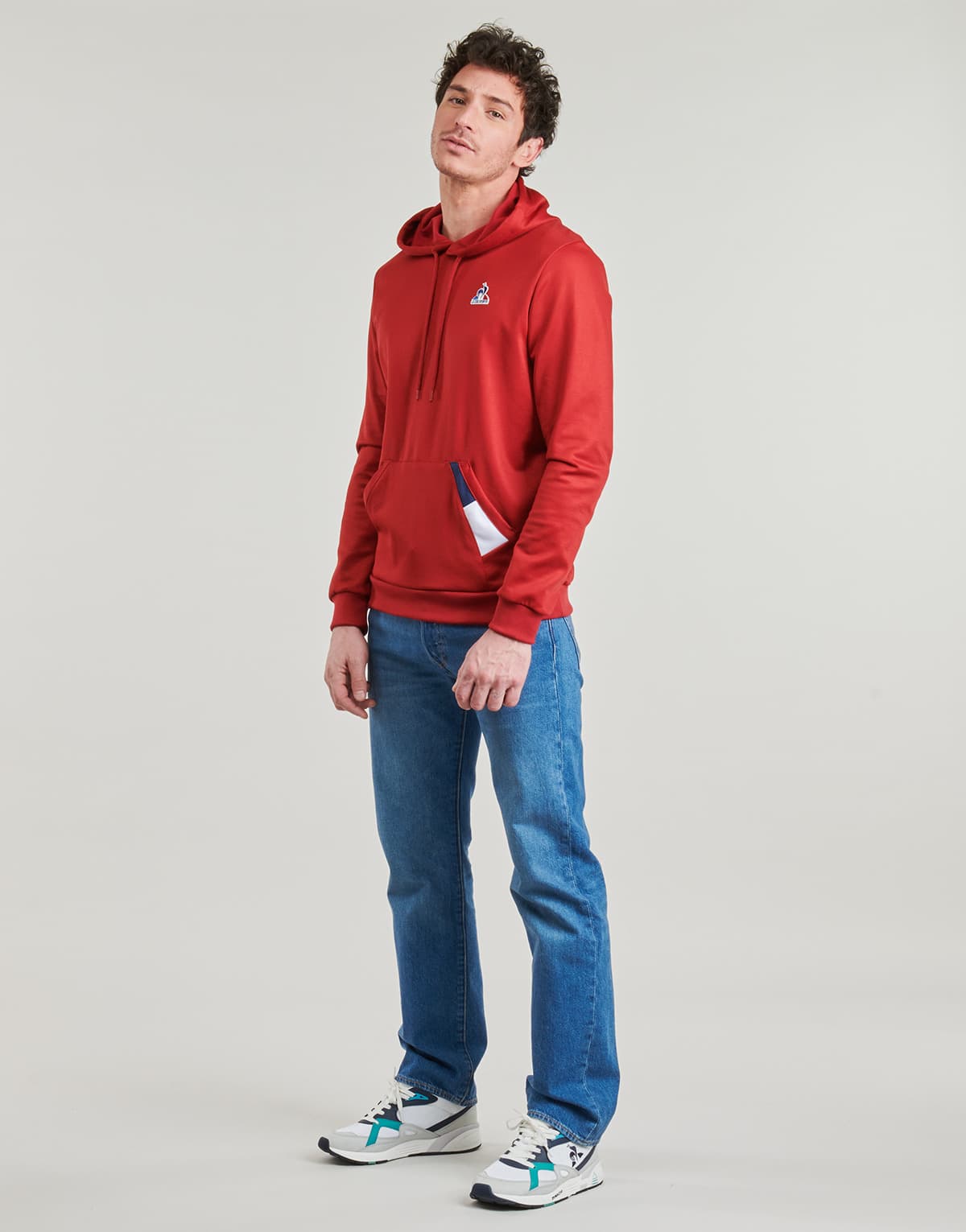 Men's Sports Hoodies & Sweatshirts Le Coq Sportif Red