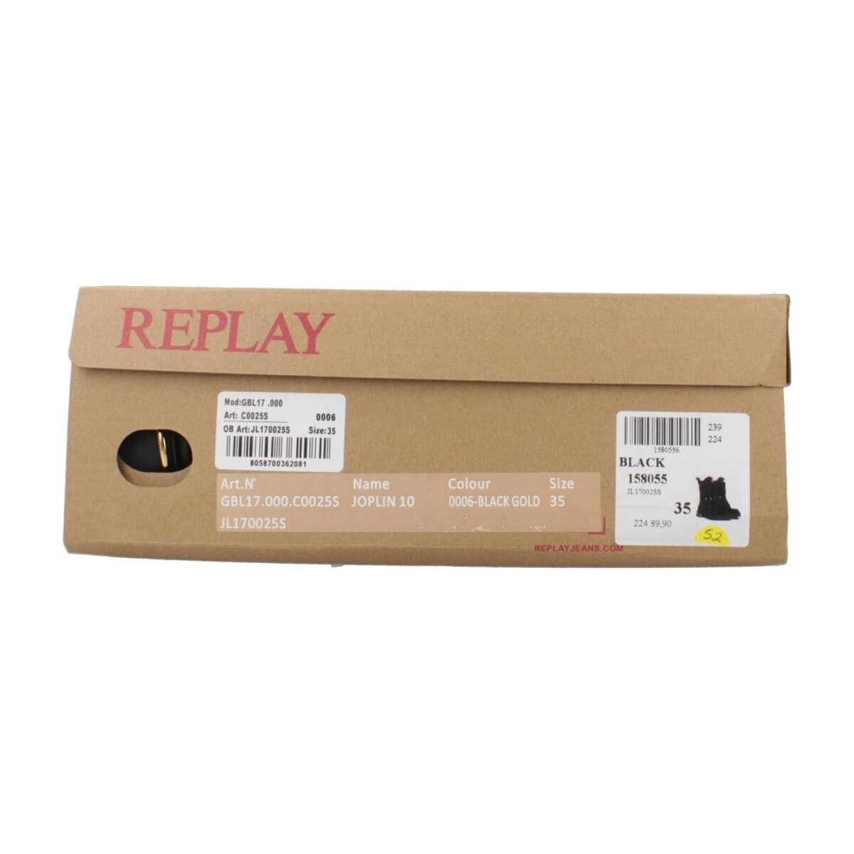 Girls' Boots Replay Black