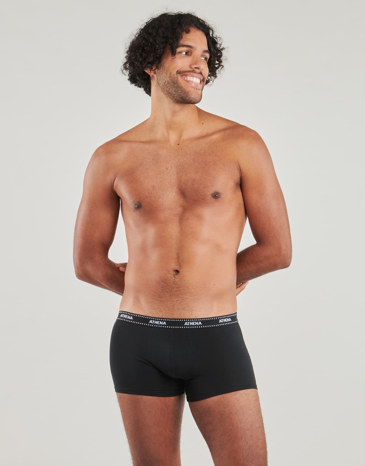 Men's Boxer Briefs Athena Black