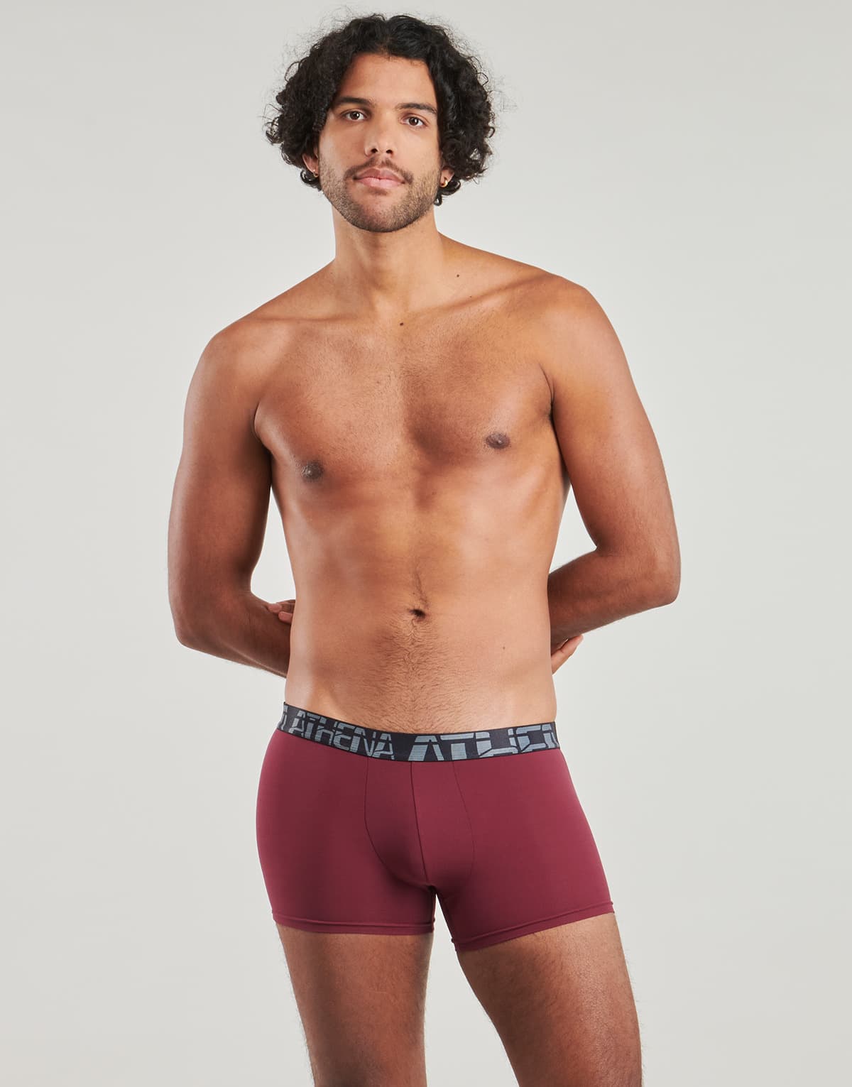 Men's Boxer Briefs Athena Black