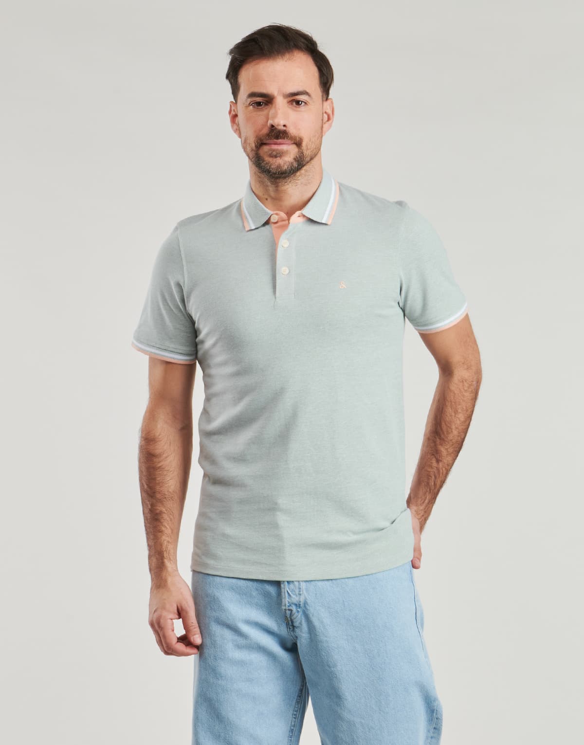 Men's Polo Shirts Jack & Jones Green