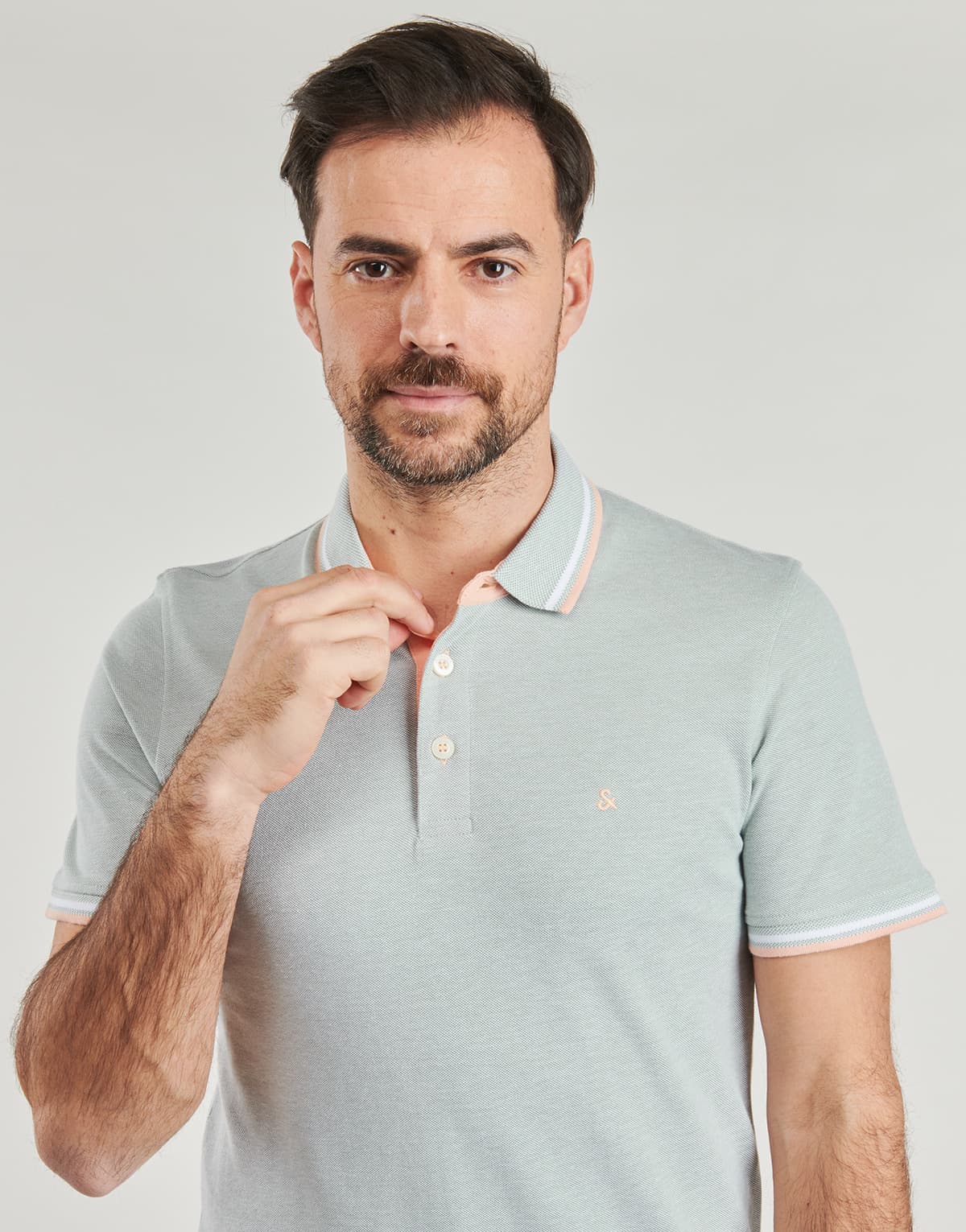 Men's Polo Shirts Jack & Jones Green