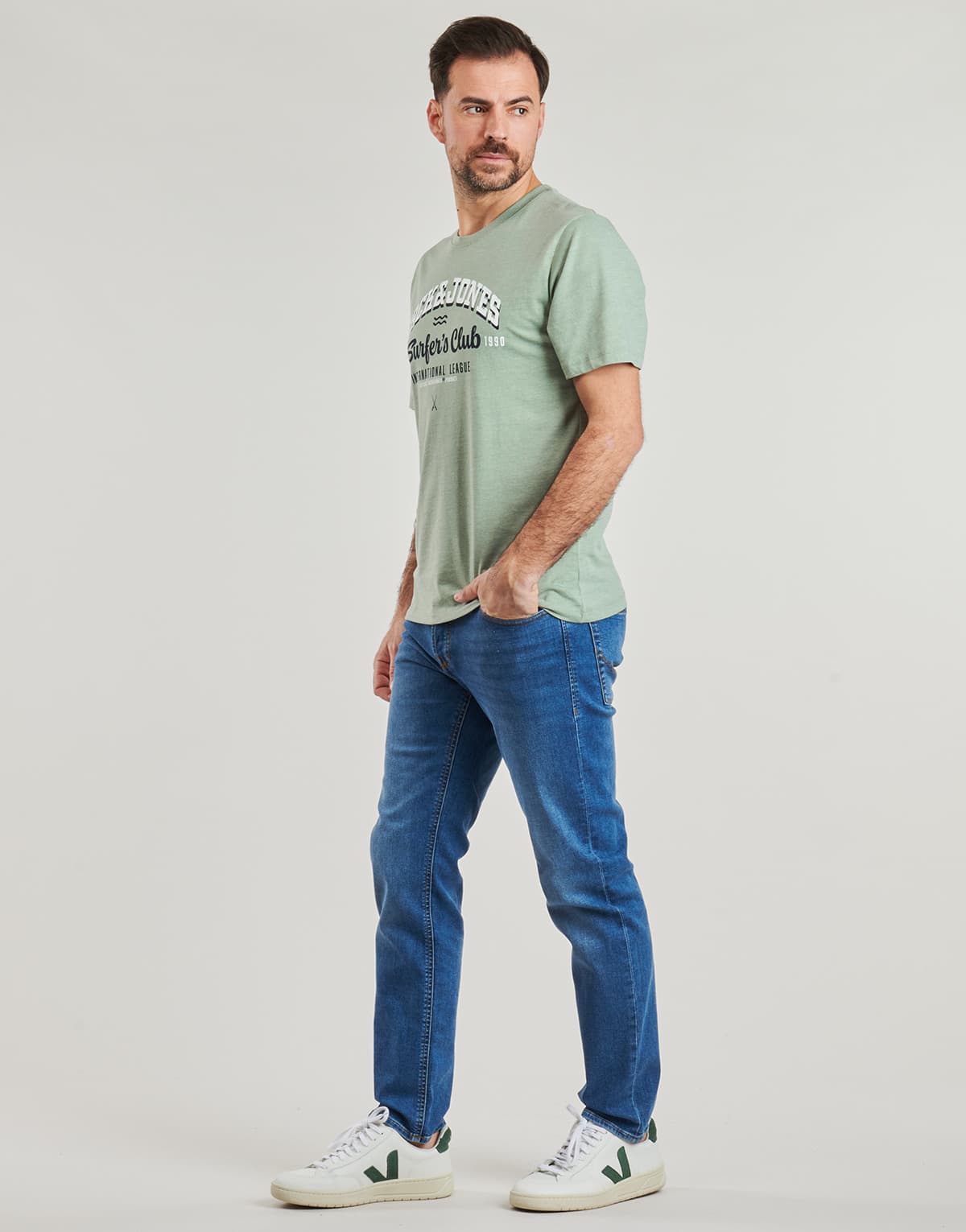 Men's T-Shirts Jack & Jones Green