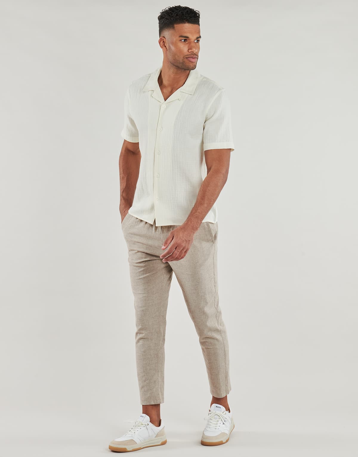 Men's Pants Jack & Jones Beige