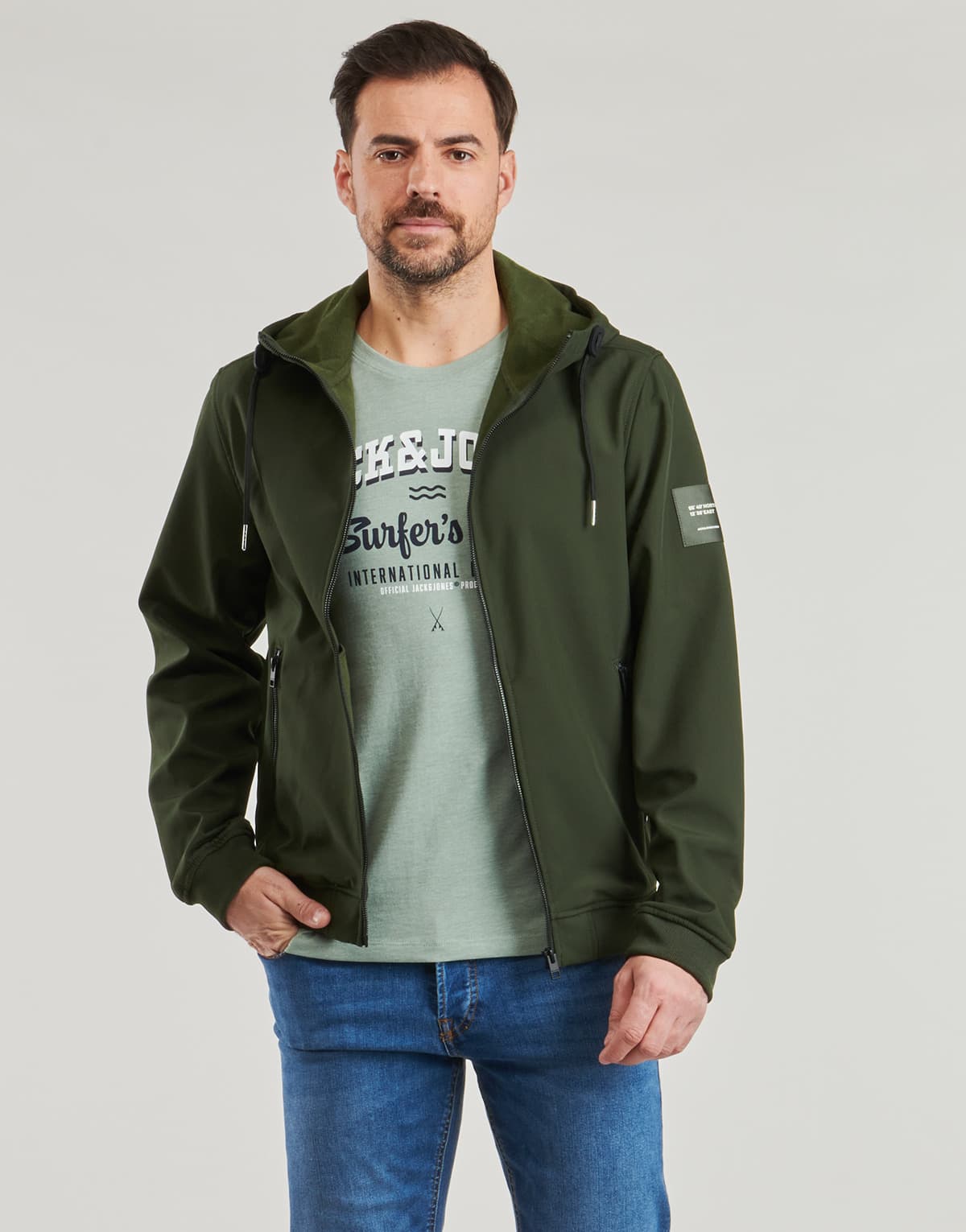 Men's Jackets Jack & Jones Khaki