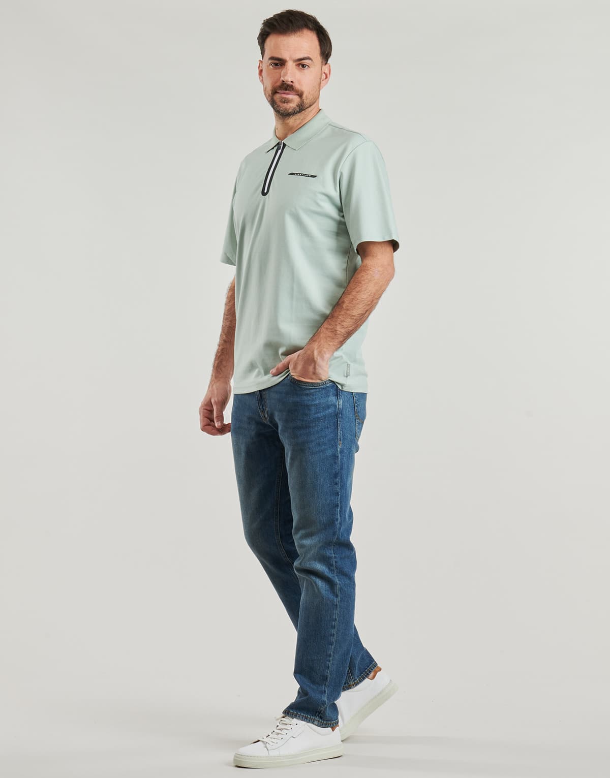 Men's Polo Shirts Jack & Jones Green