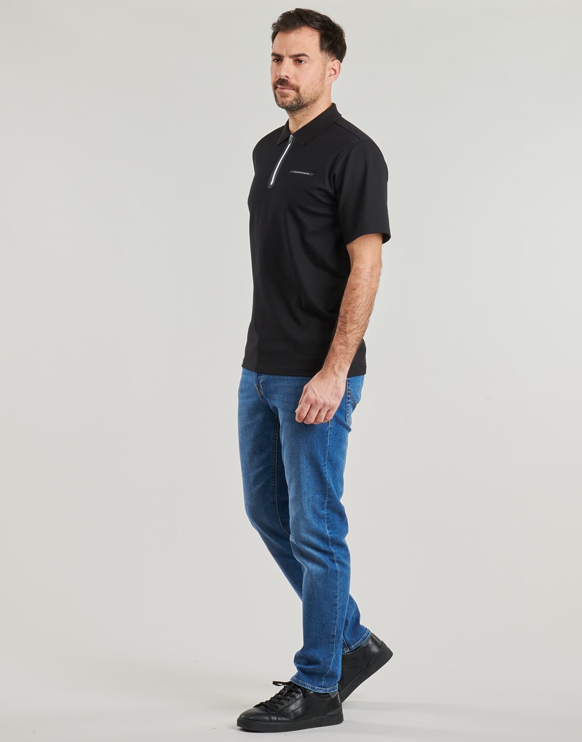 Men's Polo Shirts Jack & Jones Black