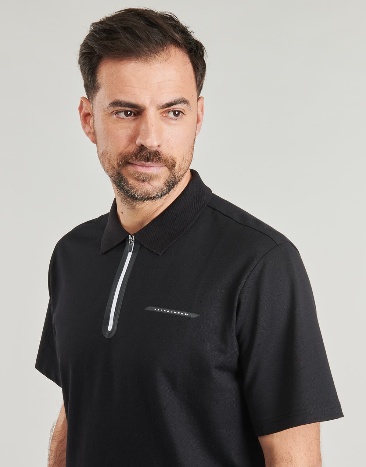 Men's Polo Shirts Jack & Jones Black