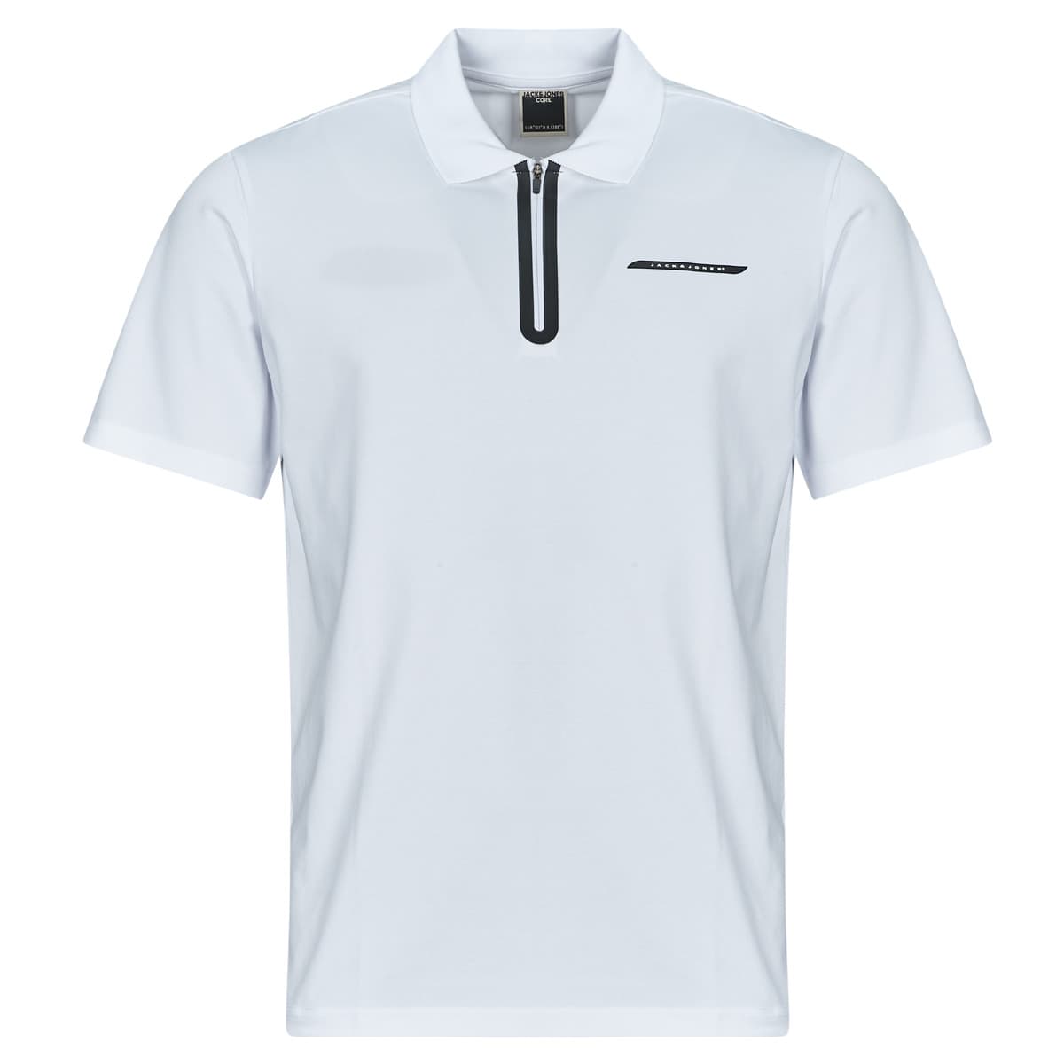 Men's Polo Shirts Jack & Jones White