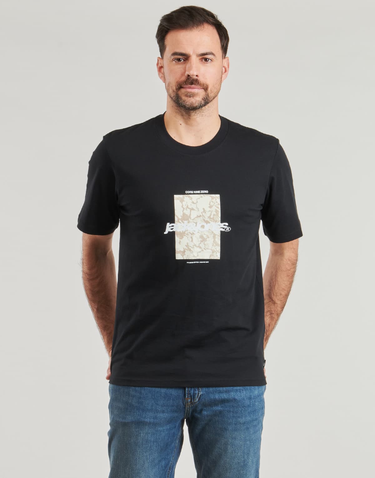 Men's T-Shirts Jack & Jones Black