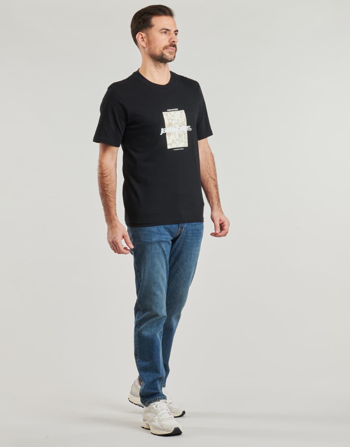 Men's T-Shirts Jack & Jones Black
