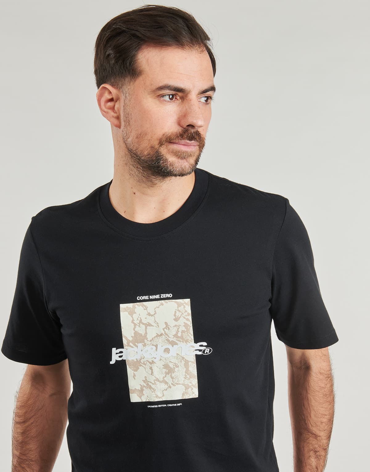Men's T-Shirts Jack & Jones Black