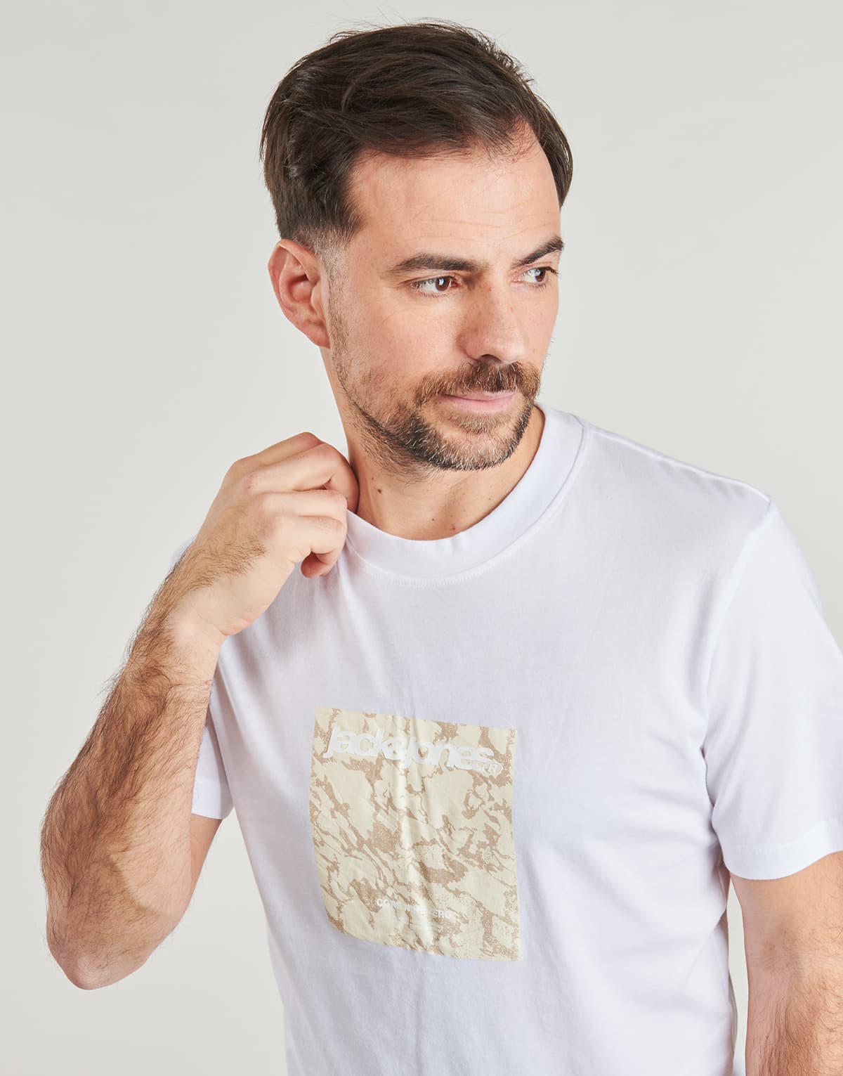 Men's T-Shirts Jack & Jones White