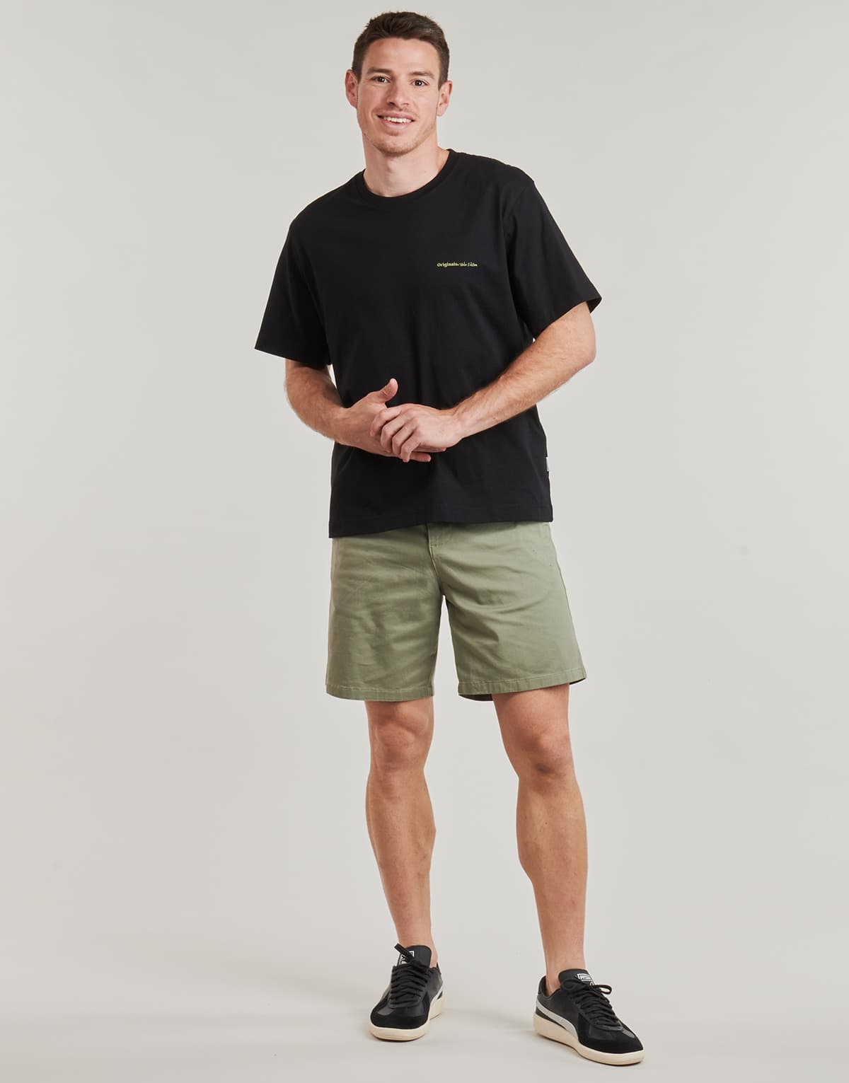 Men's T-Shirts Jack & Jones Black