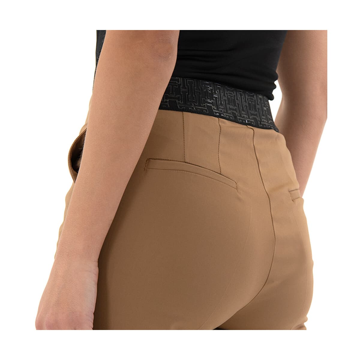 Παντελόνια My T Wearables HIGH WAIST SLIM FIT CHINO PANTS WOMEN