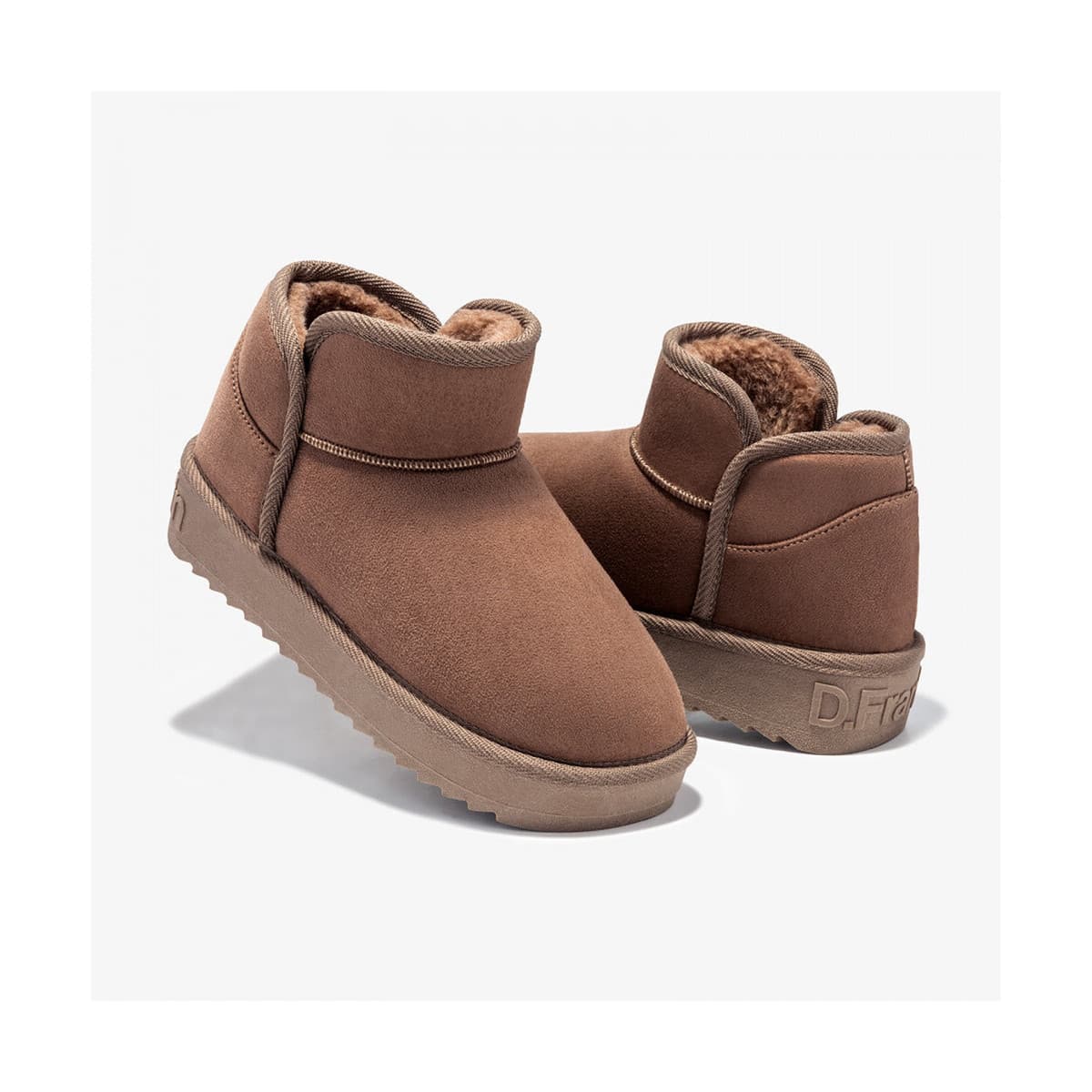 Women's Ankle Boots D.Franklin Brown