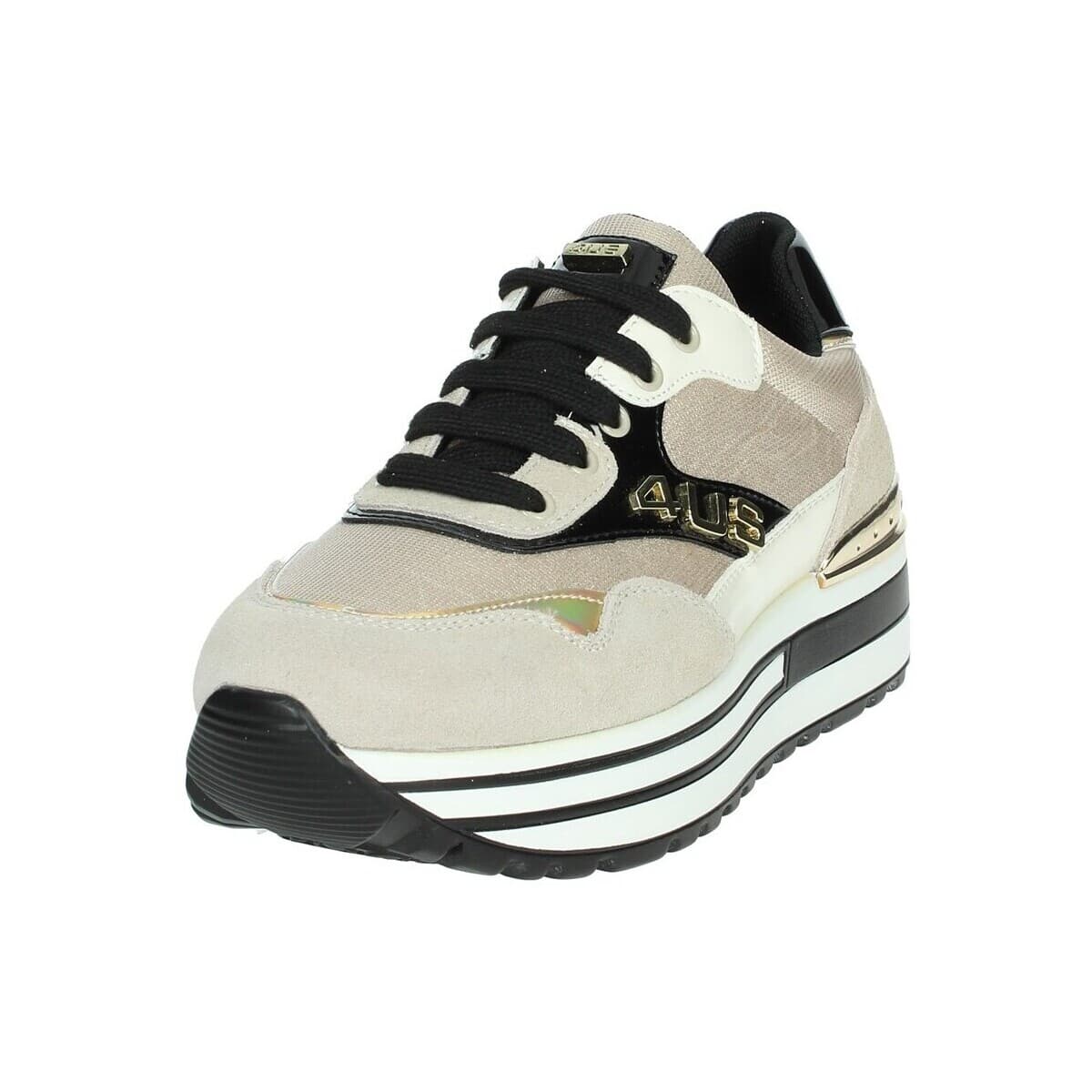 Girls' Sneakers 4Us Paciotti Beige