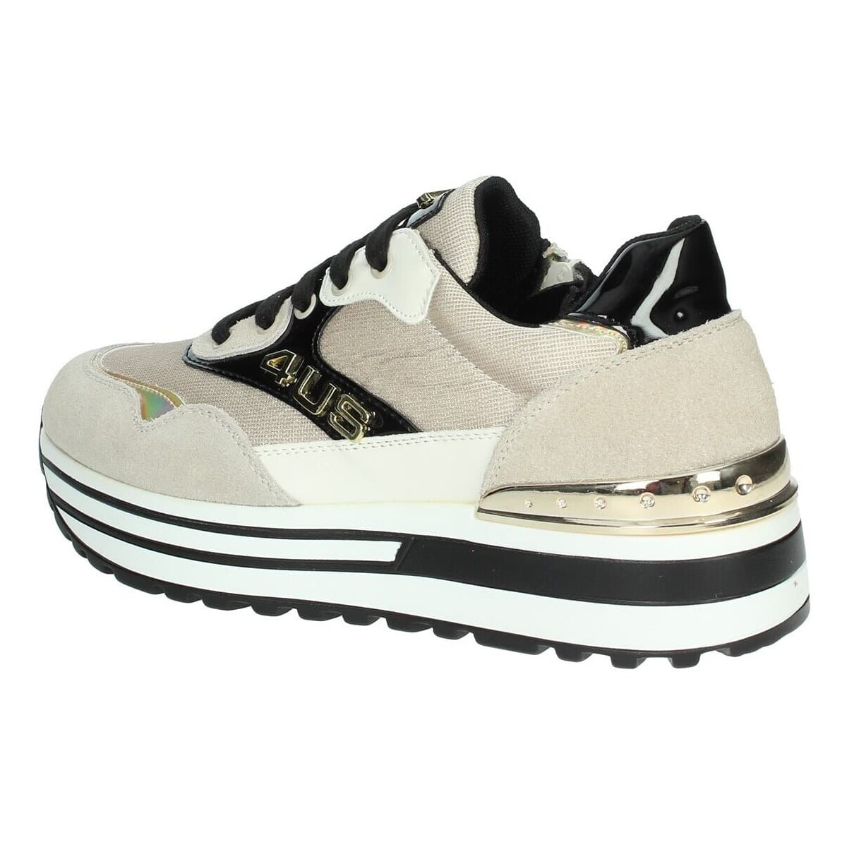 Girls' Sneakers 4Us Paciotti Beige