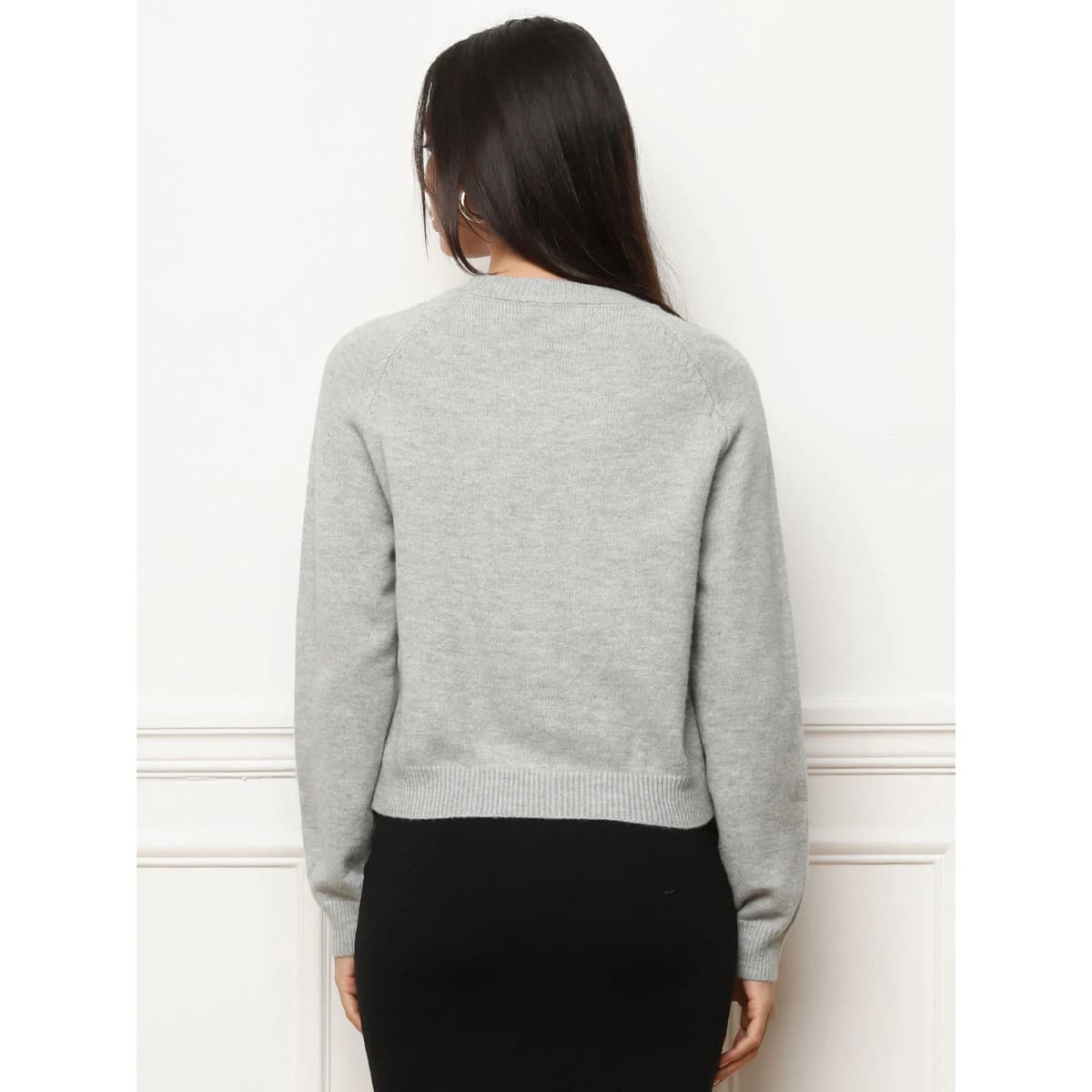 Women's Sweaters La Modeuse Gray