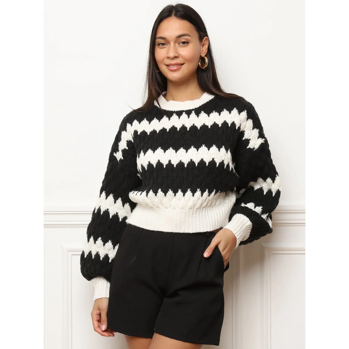 Women's Sweaters La Modeuse Black