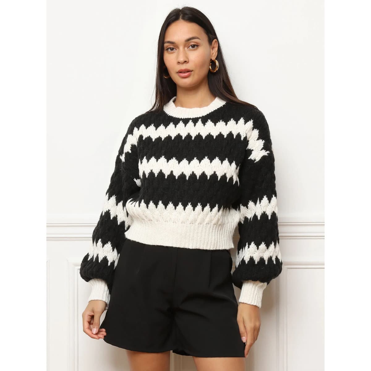 Women's Sweaters La Modeuse Black