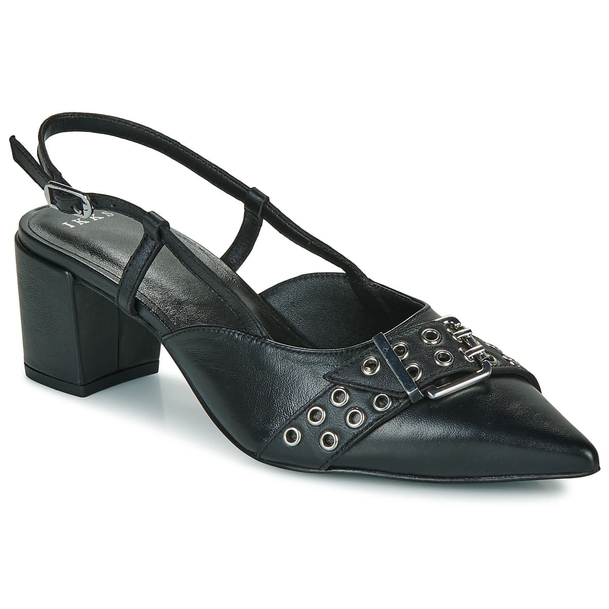 Women's Ballet Flats Ikks Black