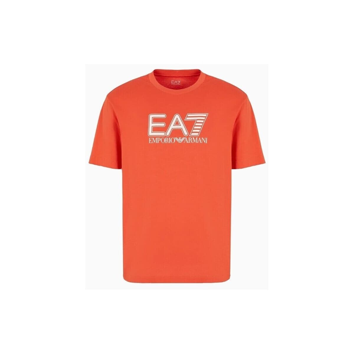 Men's T-Shirts EA7 Orange