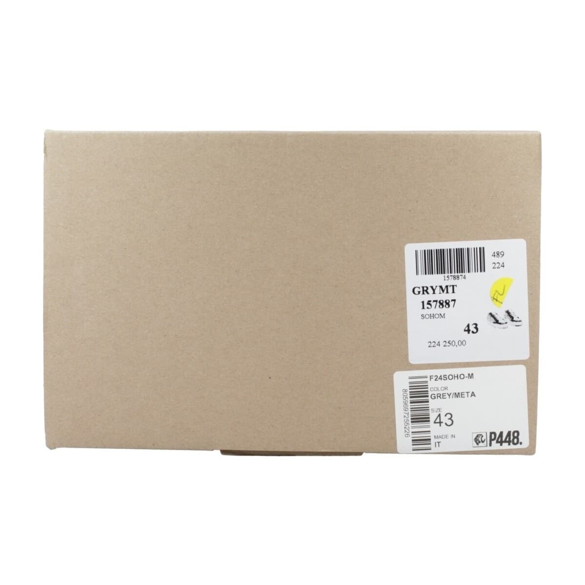 Men's Sneakers P448 Gray