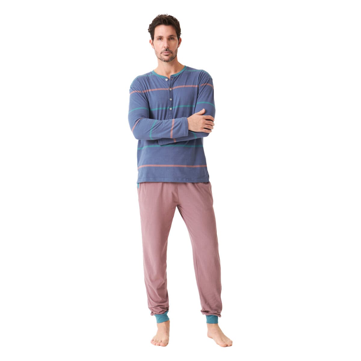 Men's Pajamas J&j Brothers Blue