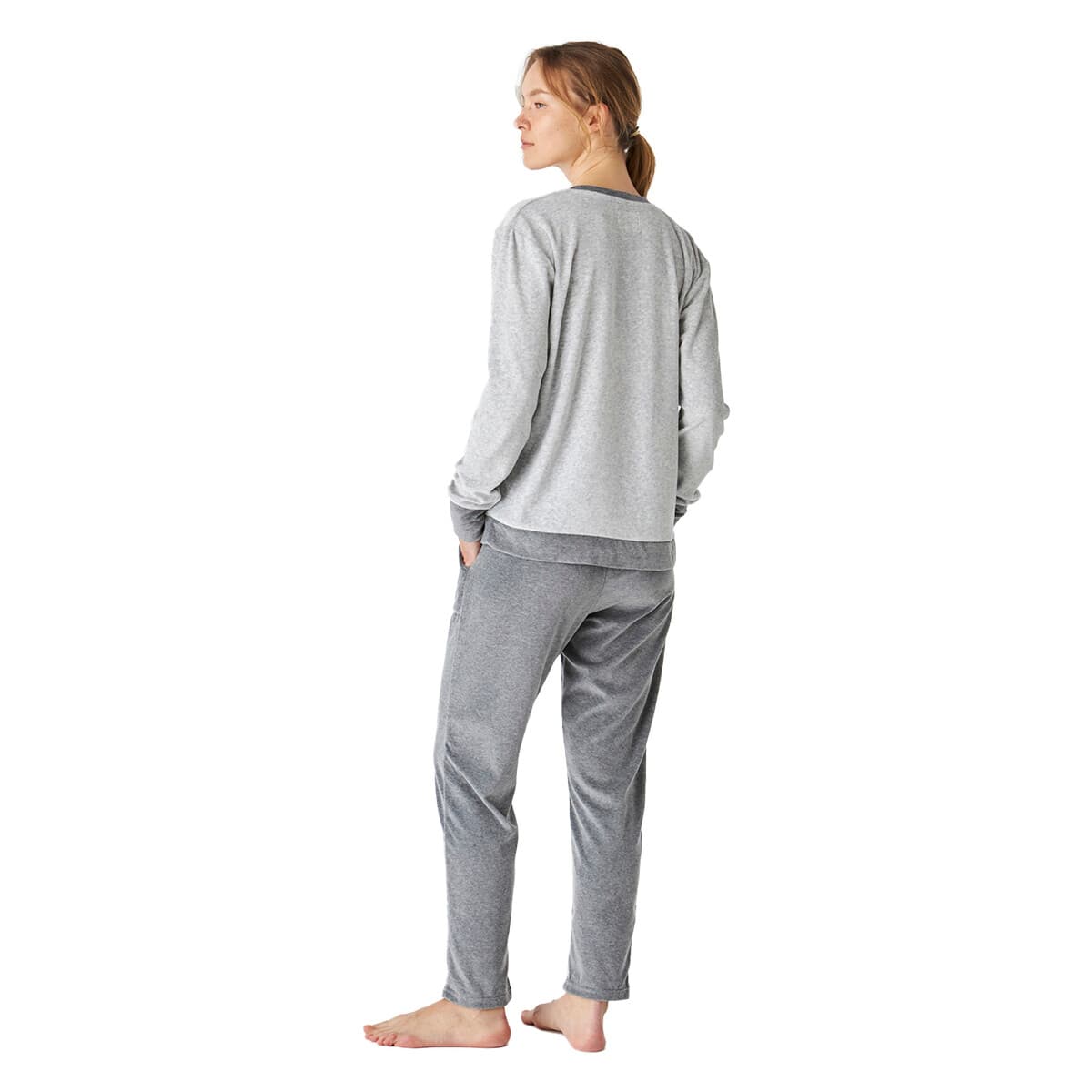 Women's Pajamas J&j Brothers Gray
