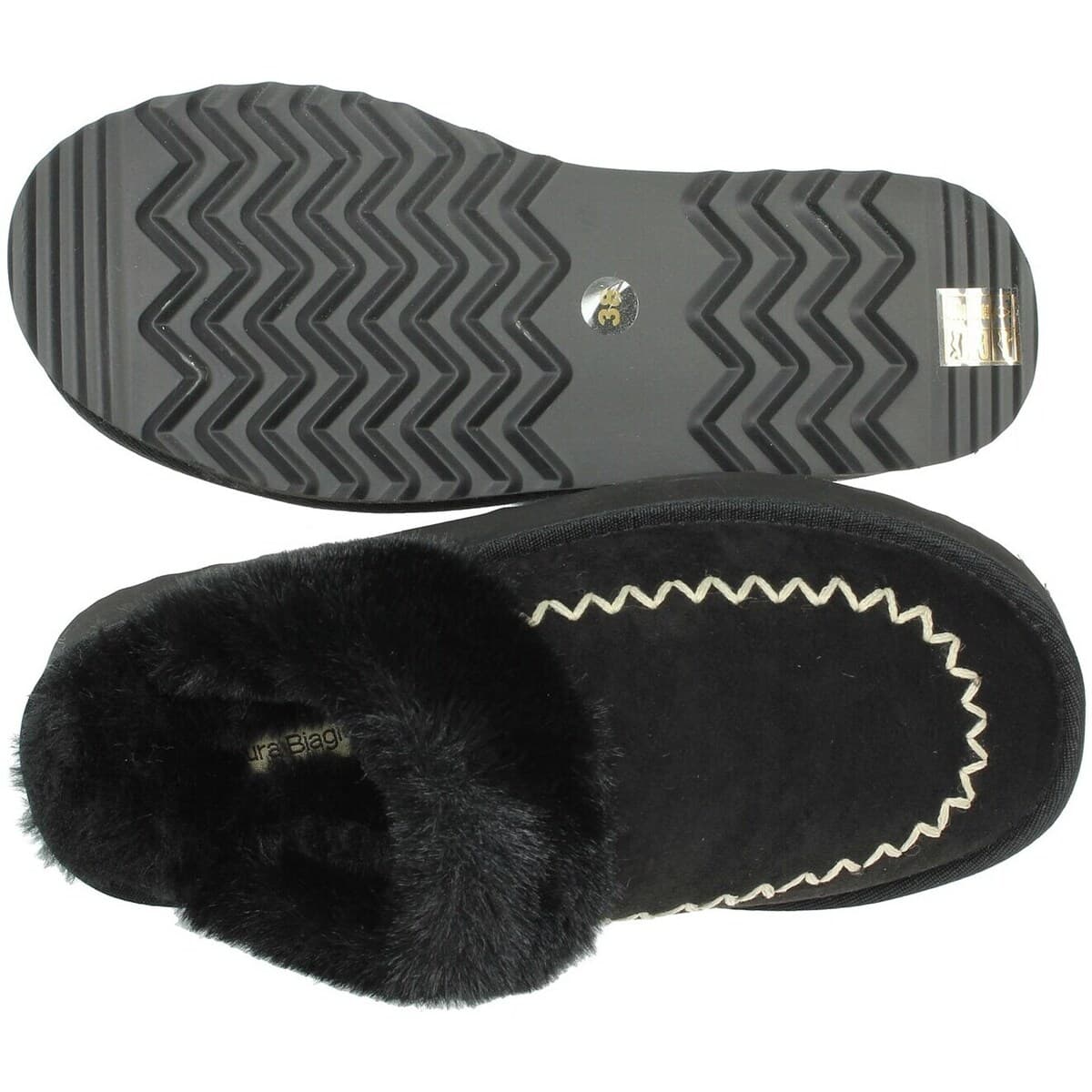 Women's Flip Flops Laura Biagiotti Black