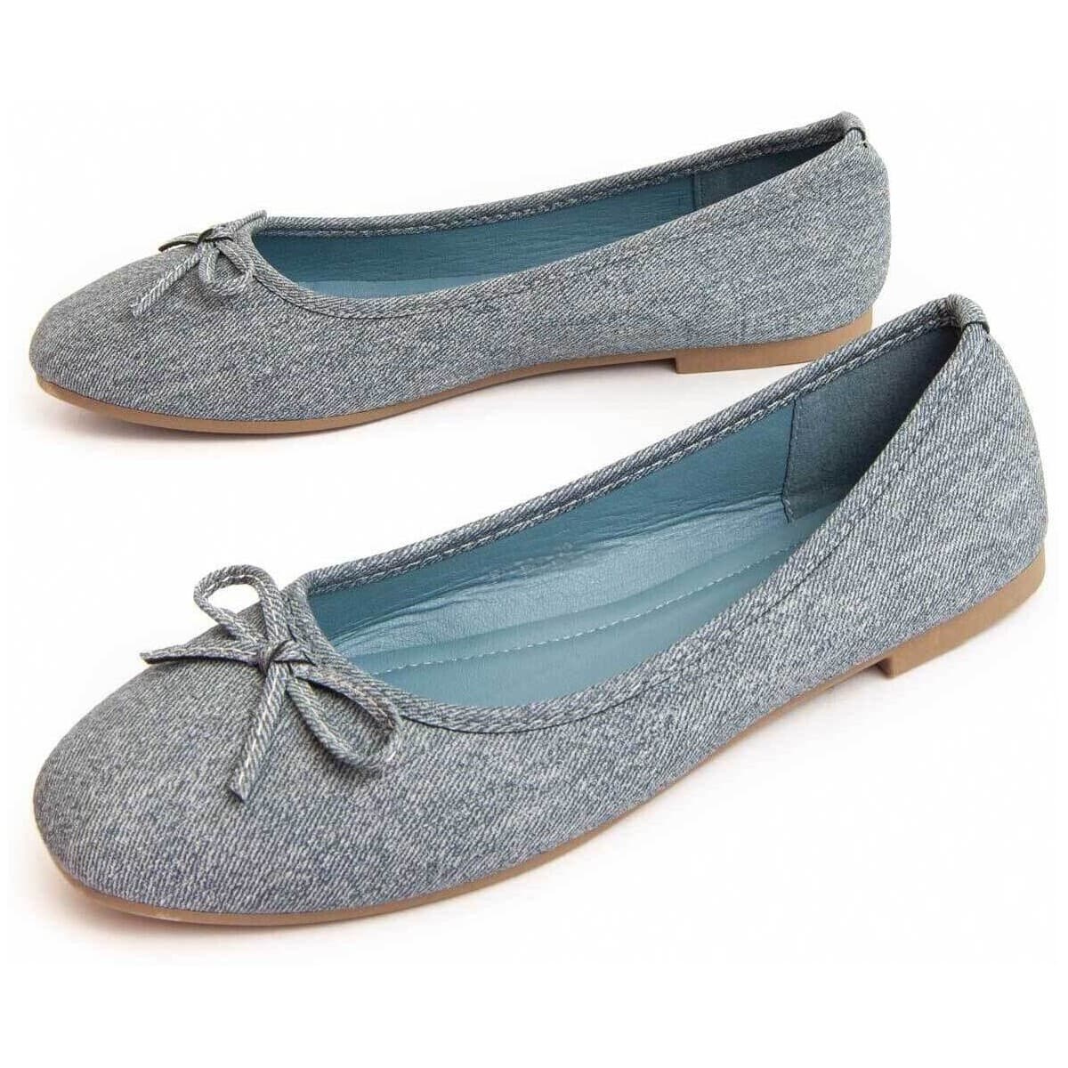 Women's Ballet Flats Montevita Blue