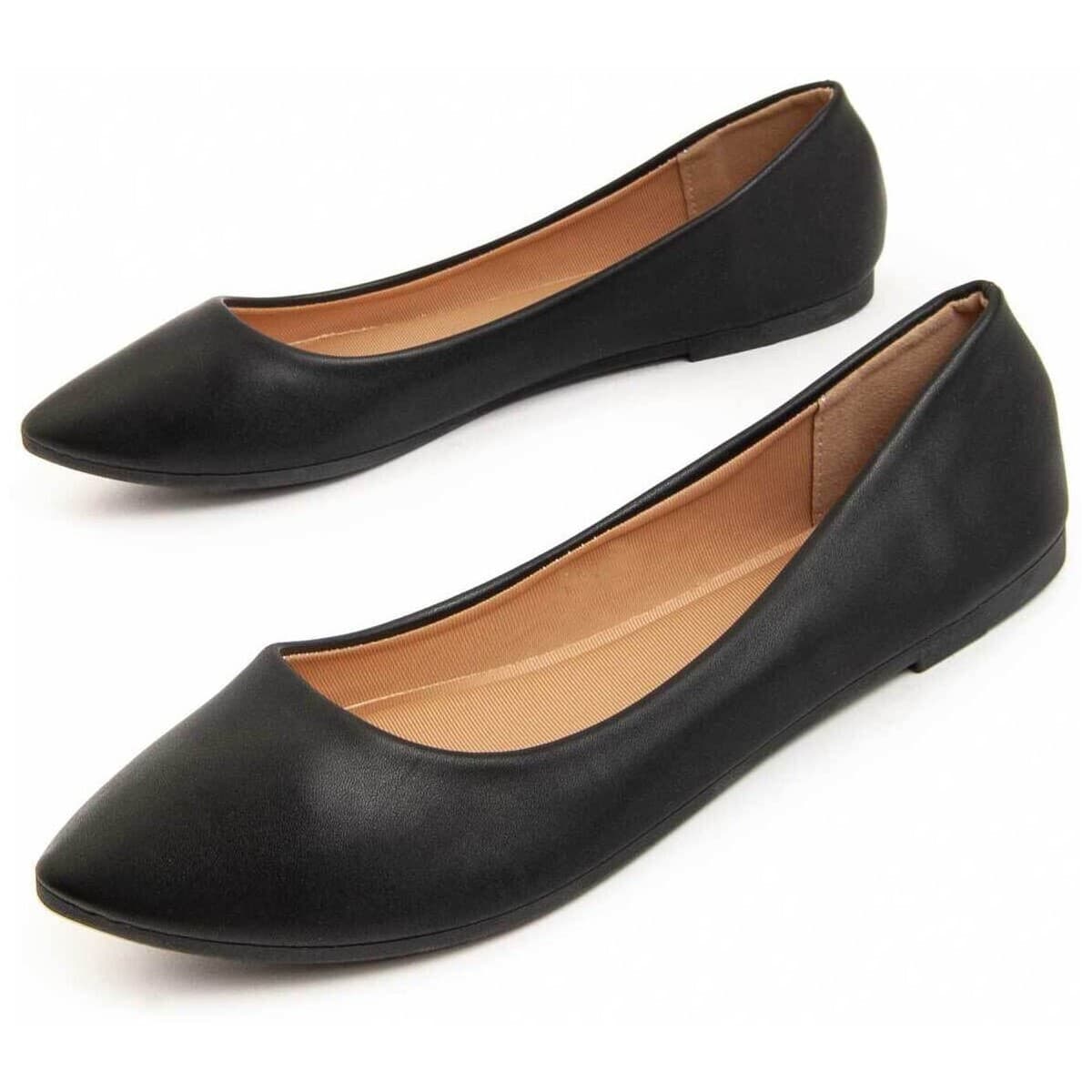 Women's Ballet Flats Montevita Black