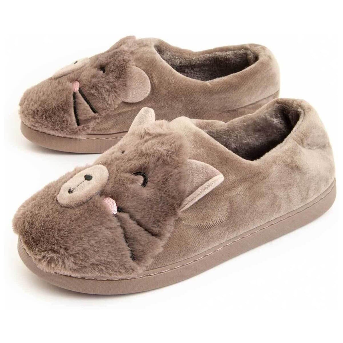 Women's House Slippers Northome Brown