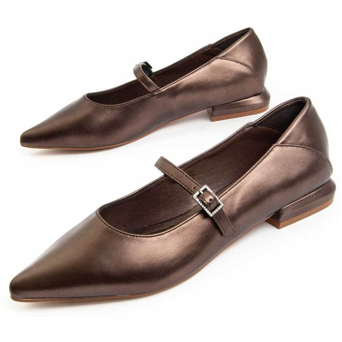 Women's Ballet Flats Montevita Brown