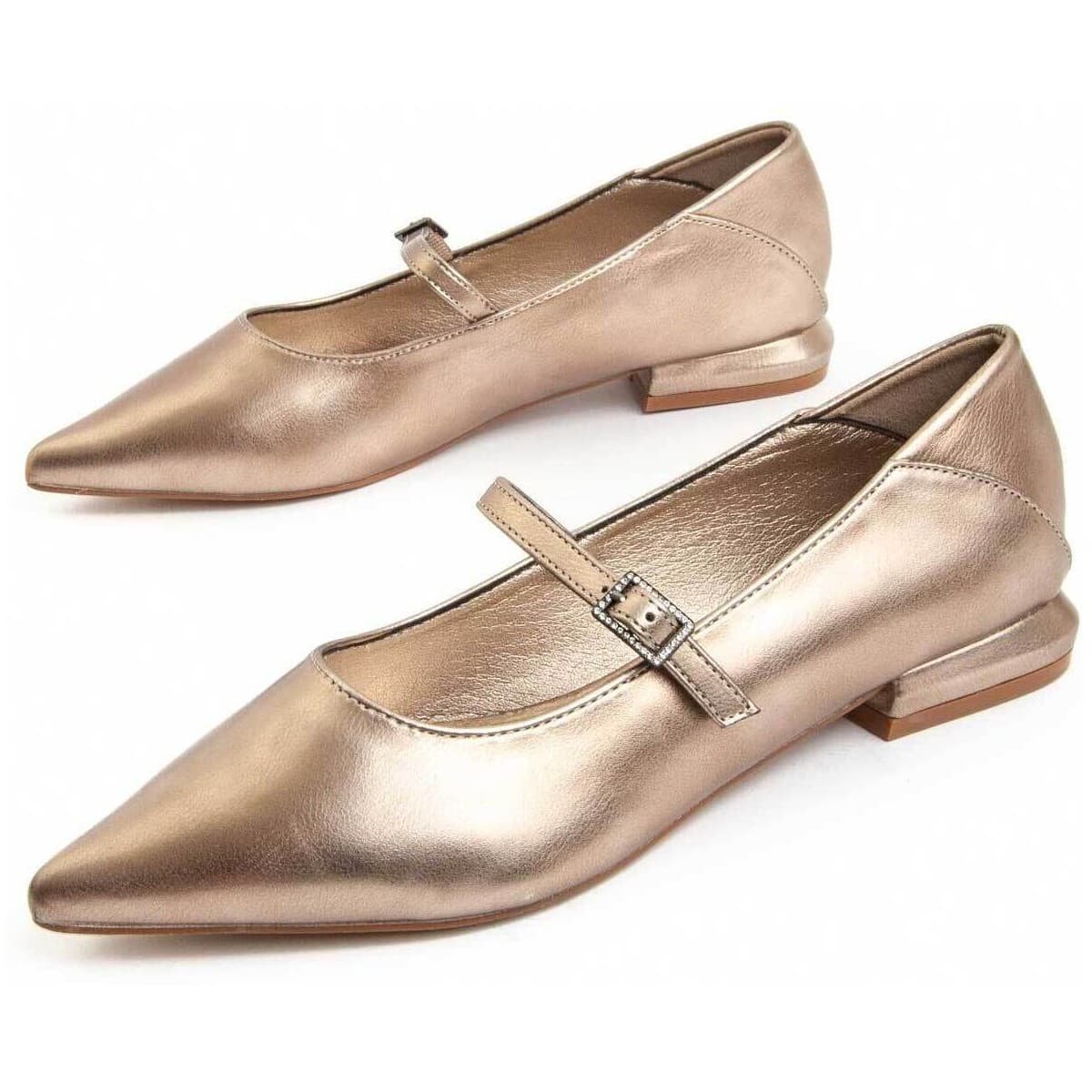 Women's Ballet Flats Montevita Gold