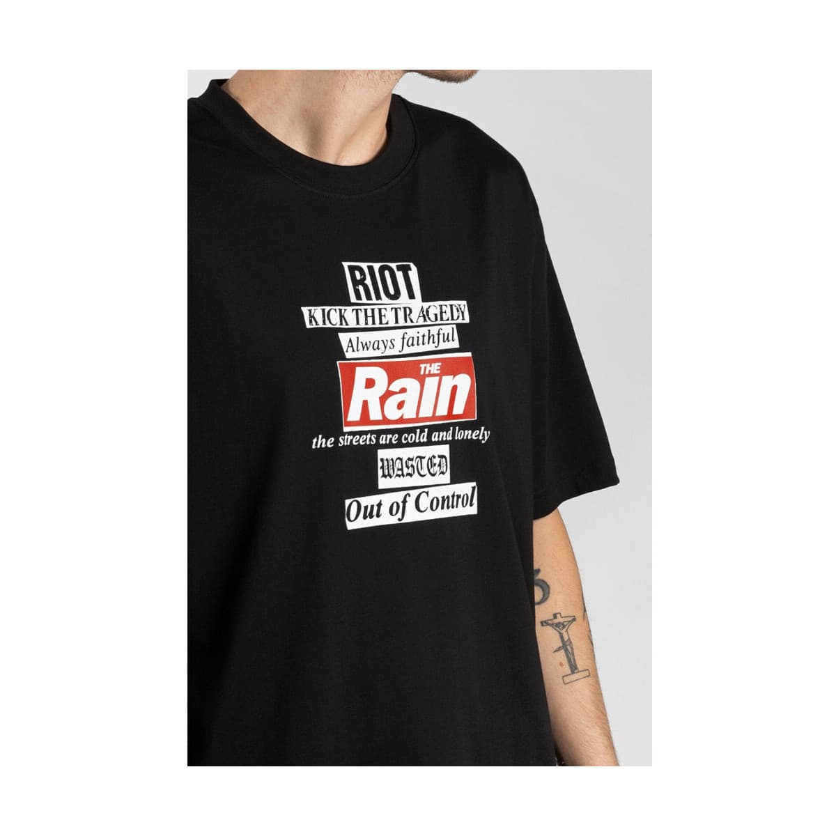 Men's T-Shirts Wasted Black