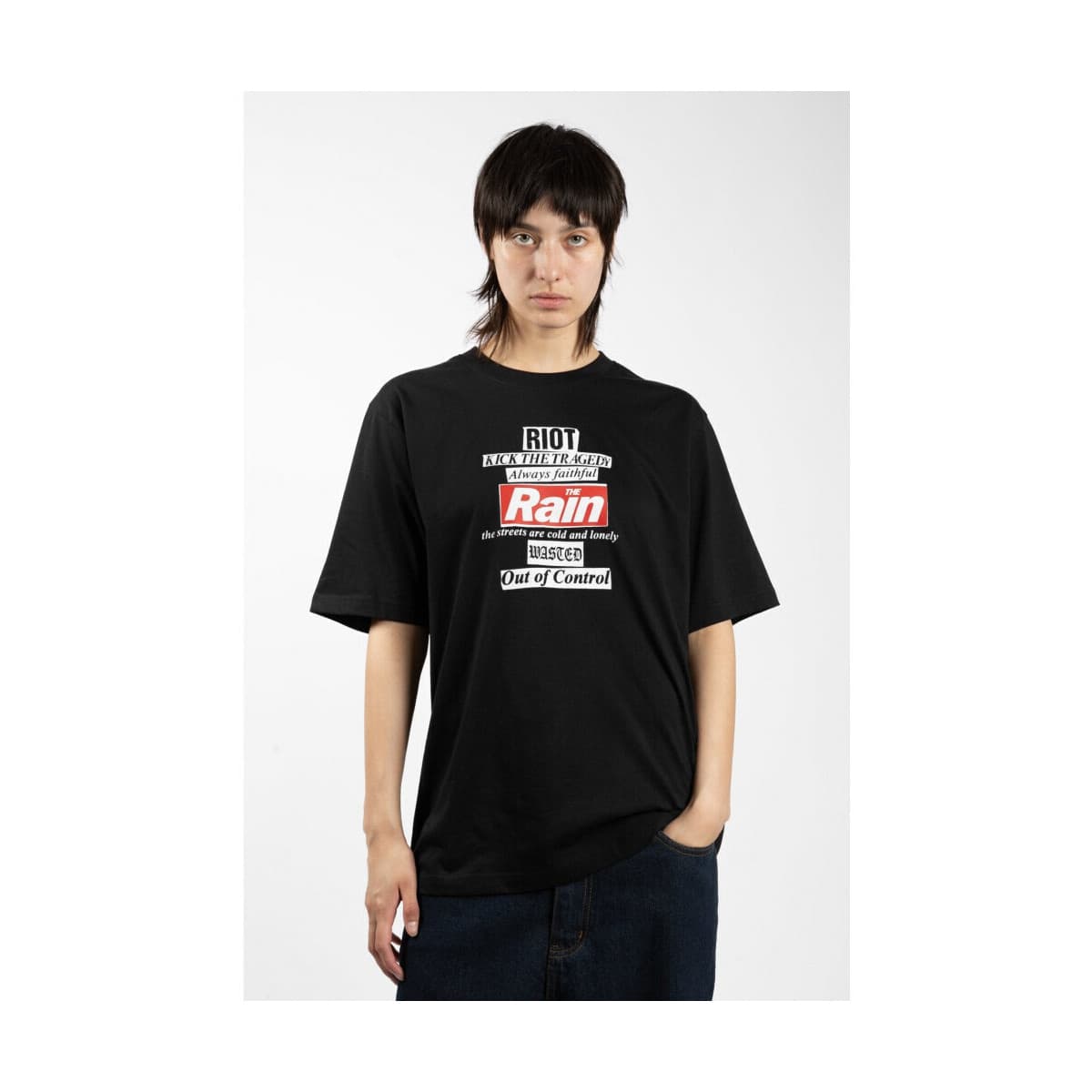 Men's T-Shirts Wasted Black