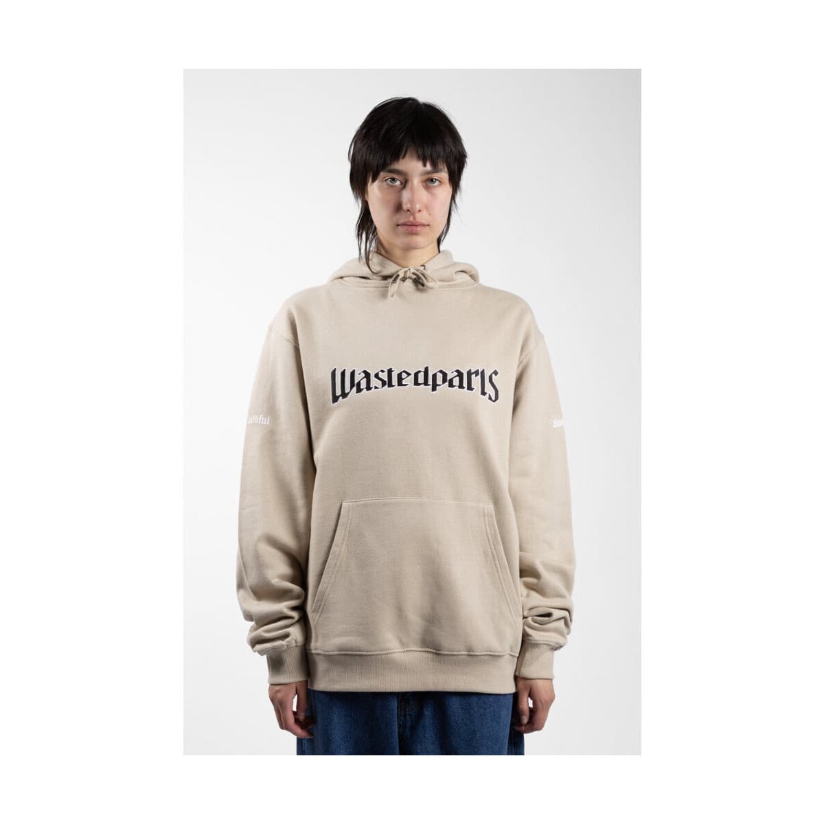 Men's Sweatshirts Wasted Beige