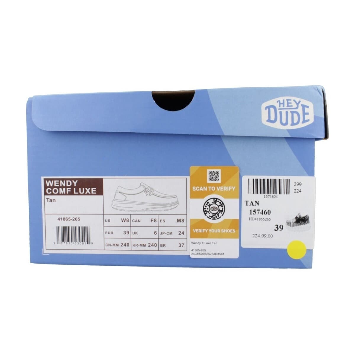 Women's Derby Shoes HEYDUDE Multicolor