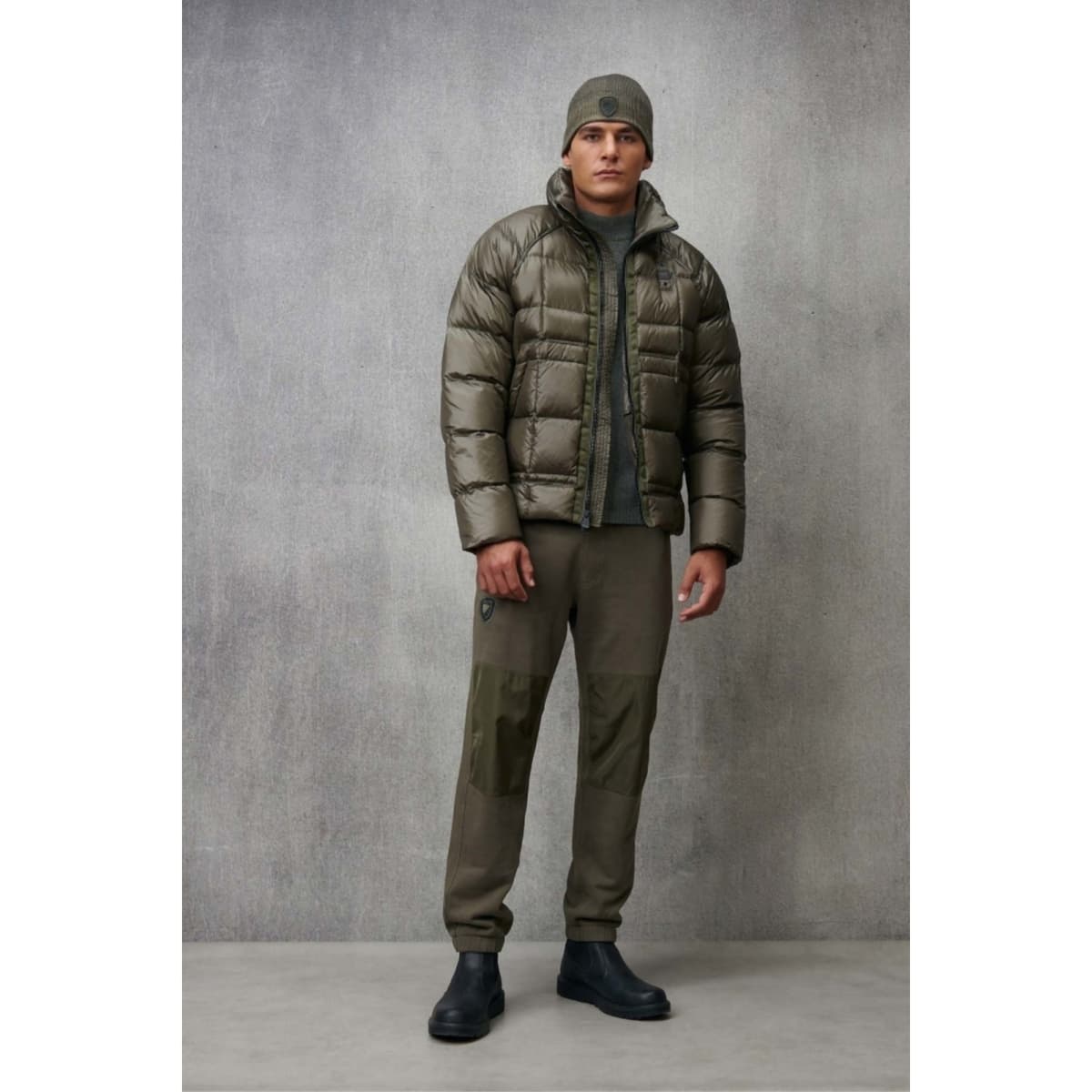 Men's Blazers Blauer Green