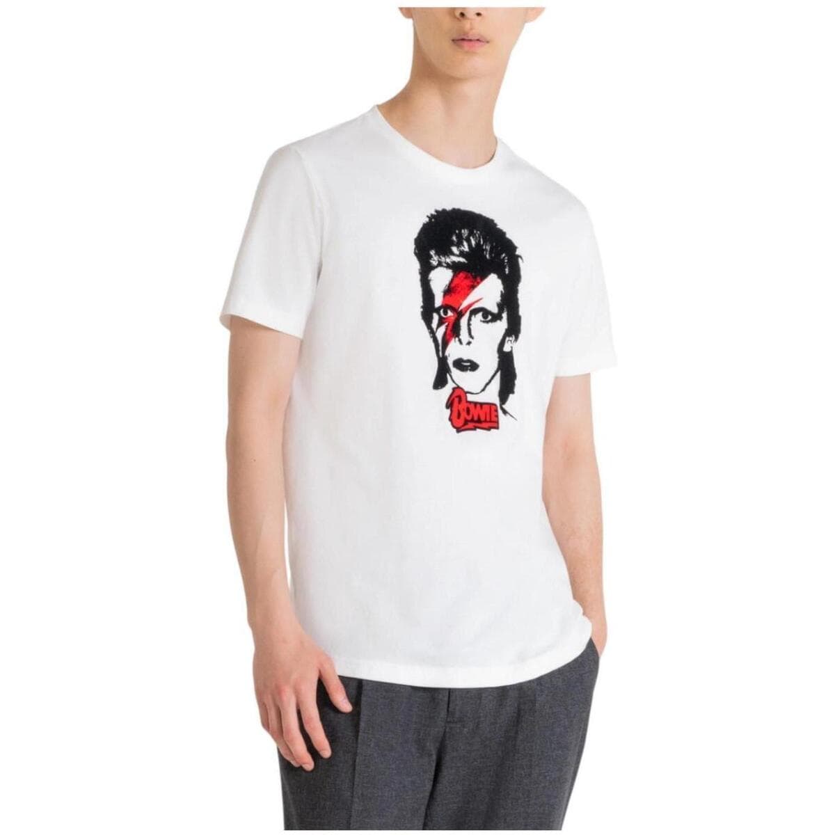Men's T-Shirts Antony Morato White
