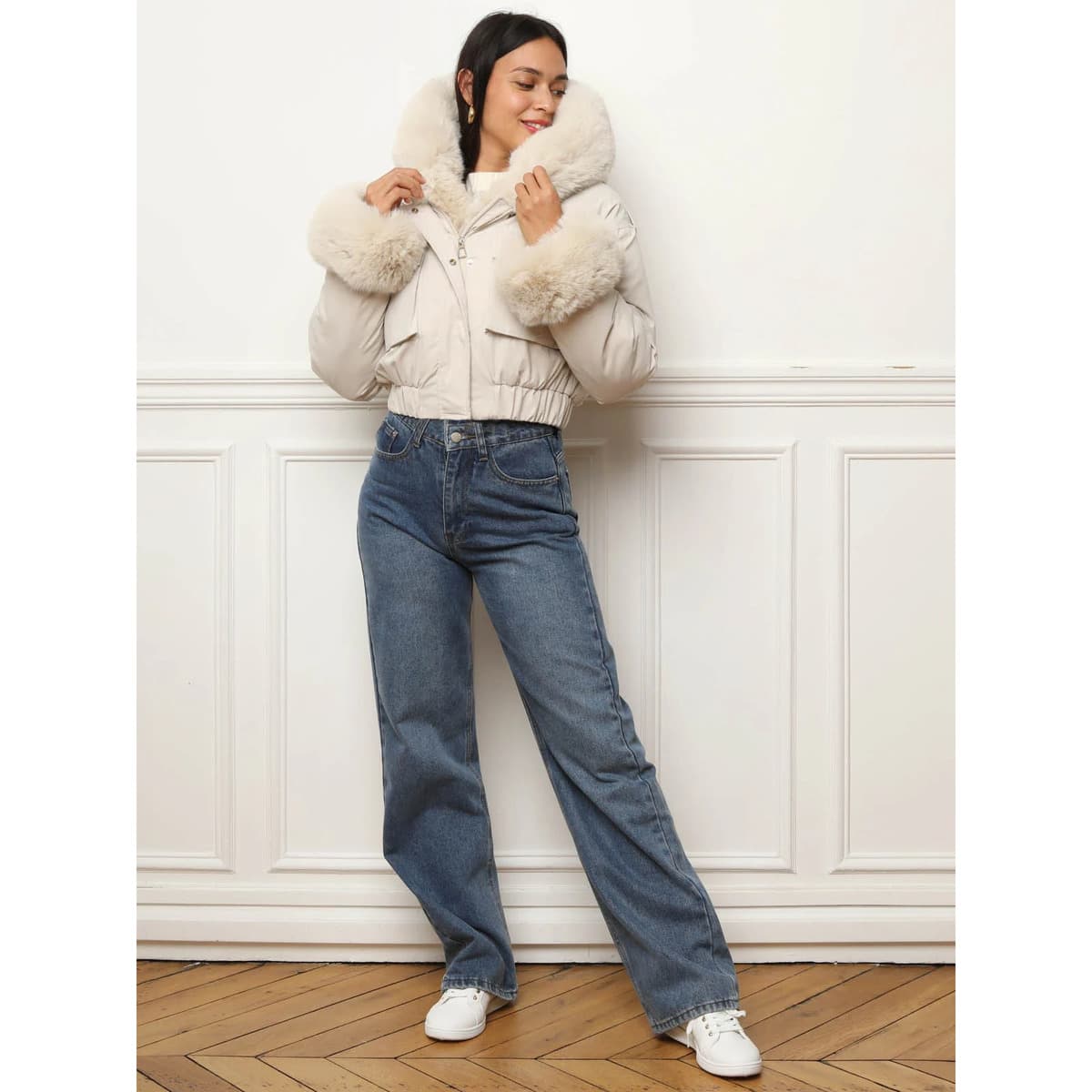 Women's Coats La Modeuse Beige