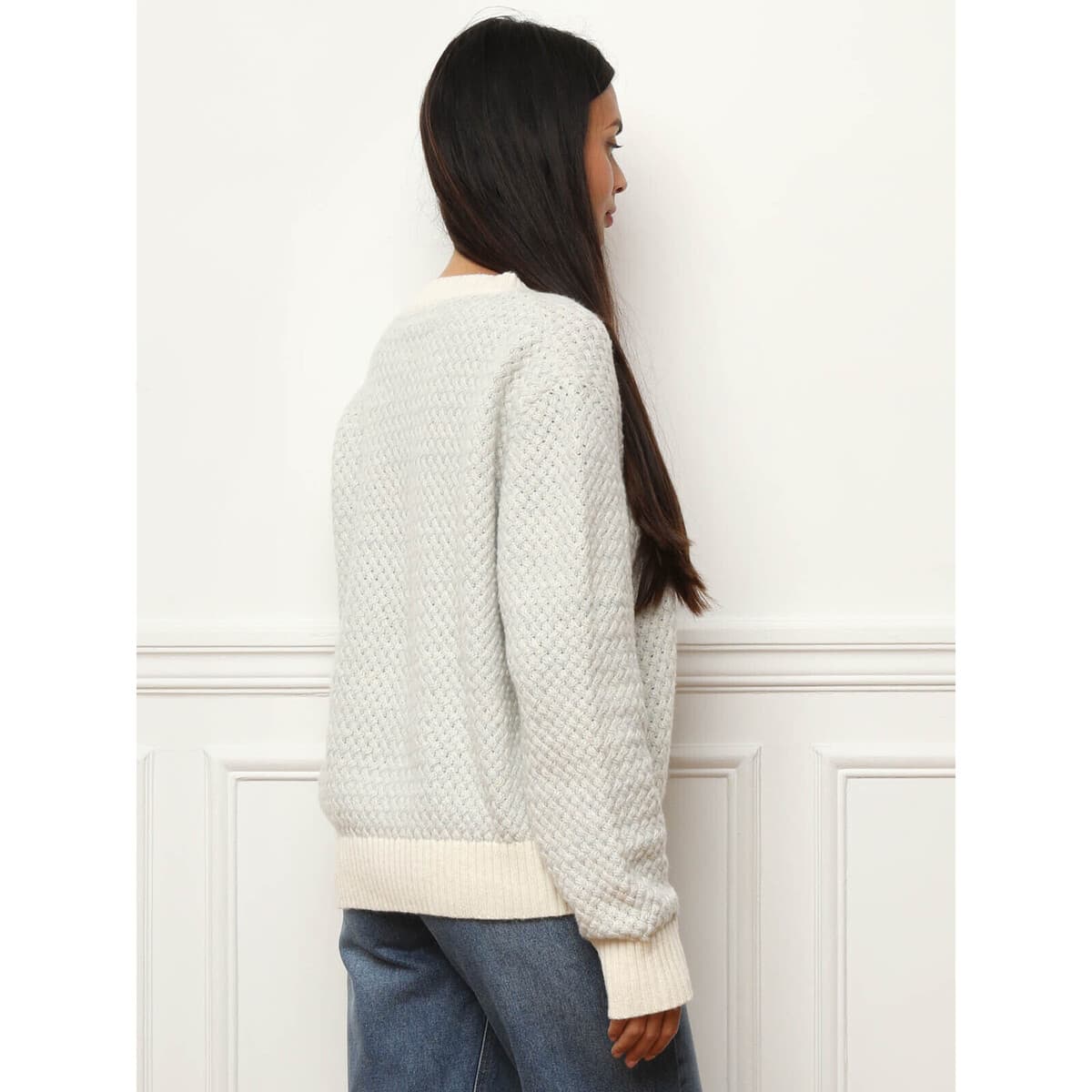 Women's Sweaters La Modeuse Gray